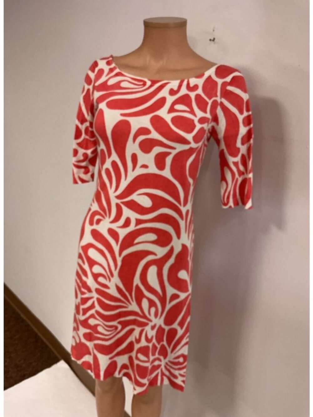 J Crew Floral Knit Dress Womens XS - Picture 8 of 8